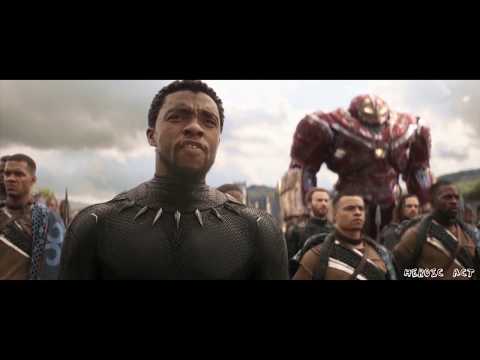 Thor chegando em Wakanda | Dublado HD | Vingadores: Guerra Infinita (2018)