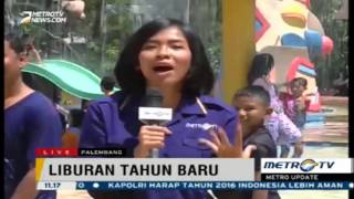 MetroTV Update - 1 Jan 2016 Ribuan Pengunjung Penuhi Amanzi WaterPark