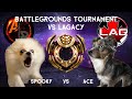 Battlegrounds tournament vs lagacy spooky and ace 1v1 for the goodest boy title