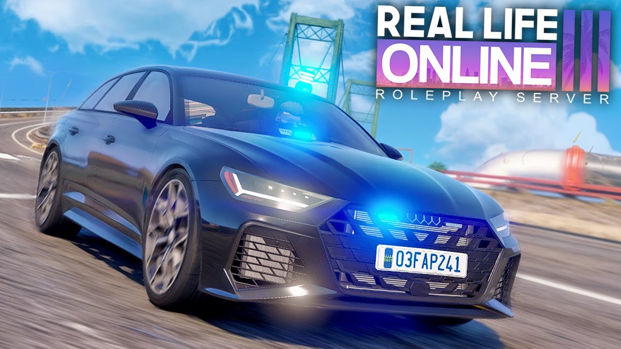 POLIZIST UNDERCOVER IM GETUNTEN RS6! | GTA 5 RP Real Life Online