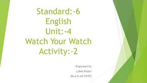 Standard:-6|Semester:-1|English|Unit:-4|Activity:-2|The Sparrow