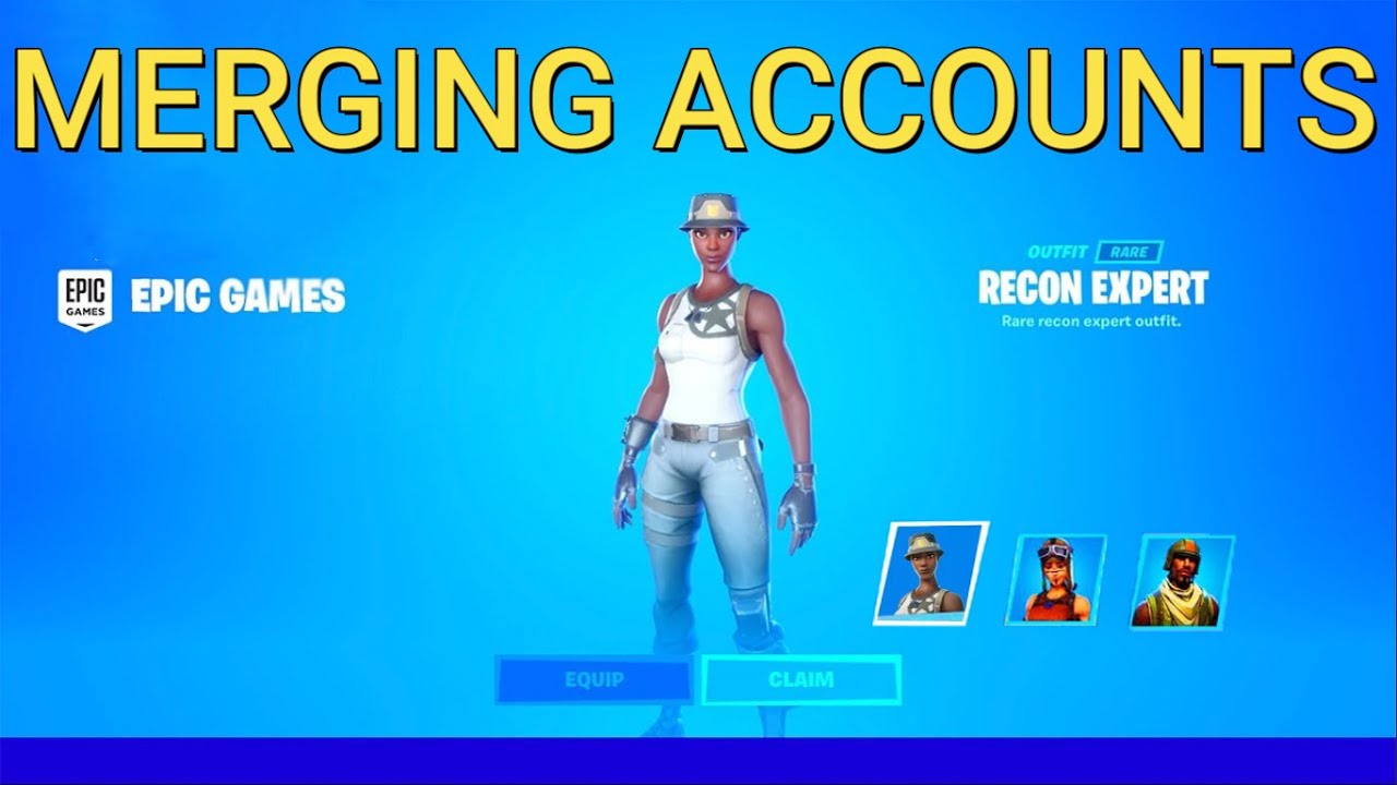 How to Merge Fortnite Accounts in Chapter 2 Season 2 (Glitch) - YouTube