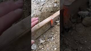 Simple method for pulling out metal stakes #shorts