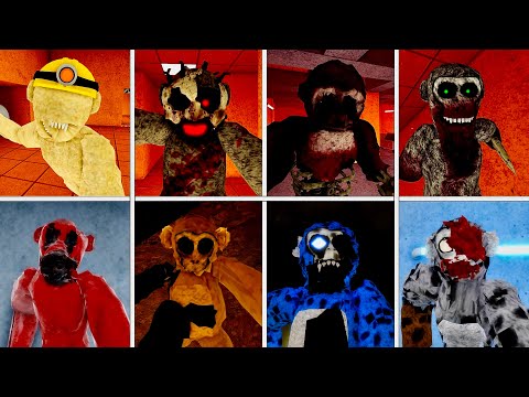 Lethal Ape Vs Lethal Ape Experience NEW BLOODMOON Update  ALL JUMPSCARES & LORE (Showcase)
