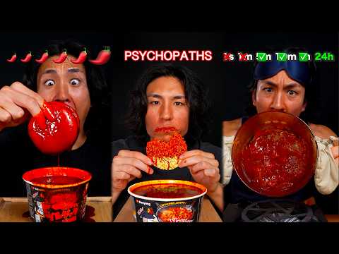 Best of Izu💪イズ ASMR [Spicy Food Comparison Short Video Compilation]