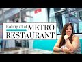 Eating at a metro restaurantmetro cafe in noidaunique restaurants in indiathe coach restaurant