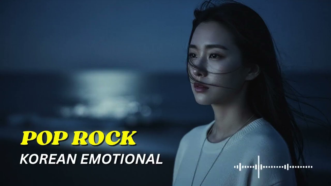 Korean Pop Rock Night Vibes 🌙 Chill Emotional Songs for Evening Mood
