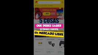 ⬆️ 5 SECRETOS que Mercado Libre NO quiere que sepas 🤐 #shorts
