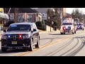 Police Cars Fire Trucks And Ambulances Responding Compilation Part 16