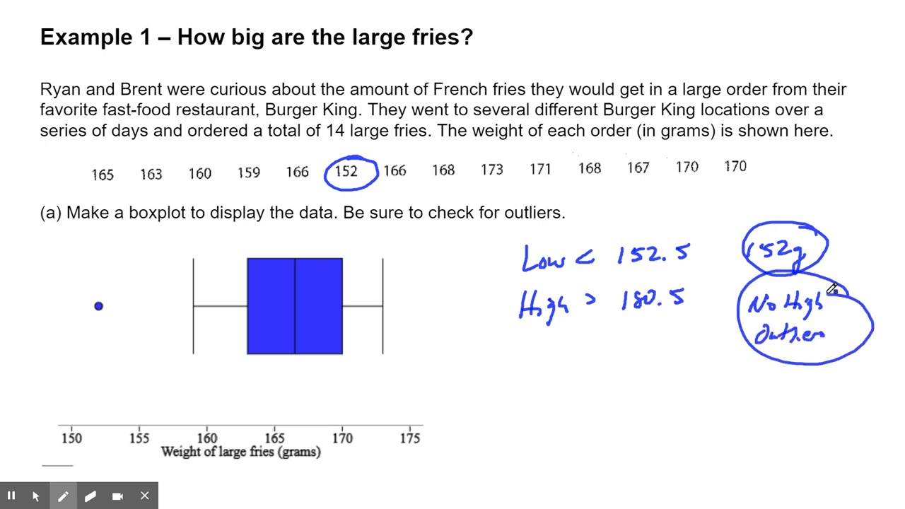 stats 1.8 - summarizing quantitative data: boxplots and outliers #2 ...