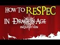 HOW TO RESPEC / RESET SKILLS in Dragon Age Inquisition - The Tactician's Renewal Location