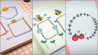 Cách vẽ doodle vẽ trang trí sổ tay đẹp chuẩn và siêu dễ