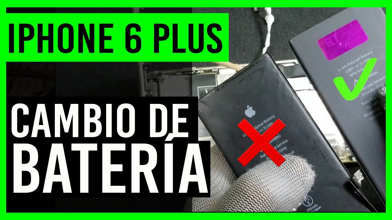 Como Cambiar La Bateria De Un Iphone 6 Plus 6s Plus Facil Youtube Como Cambiar La Bateria De Un Iphone 6 Plus 6s Plus Facil Youtube