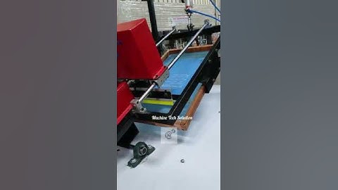 Paper bag screen printing machine Semi automatic type #screenprinting #paperbag #machinery #business