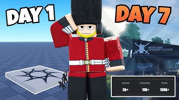 I made a Roblox Army in 7 days