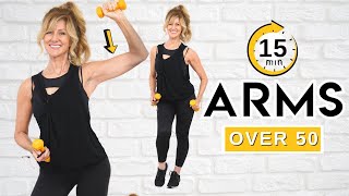 15 Minute Toned Arms Walking Workout | Beginner Friendly!