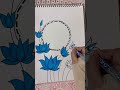 Notebooks Border design /5 Mnuits Drawing Idea 2026 #shorts #short #art #diy #drawing #satisfyling
