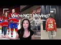 NHL TRADE DEADLINE VLOG Behind The Scenes As An NHL Wife My Reaction To Staying In Montreal