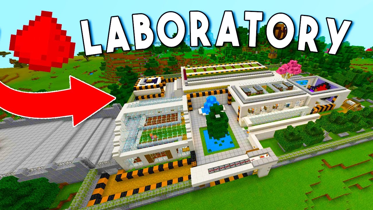 REDSTONE LABORATORY - MCPE (Minecraft Pocket Edition 