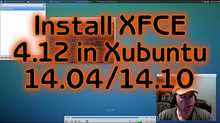 Install XFCE 4.12 in Xubuntu 14.04/14.10