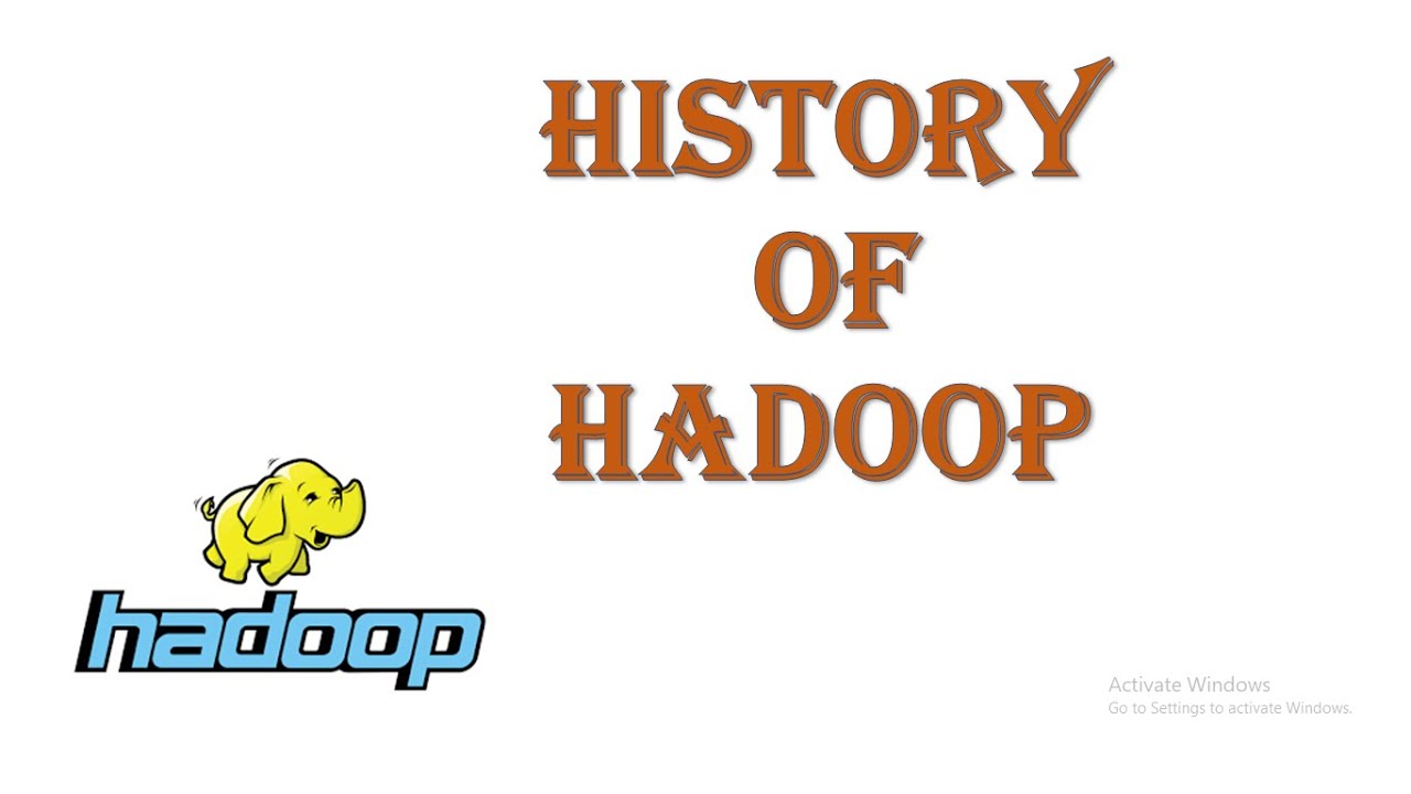 History of Hadoop YouTube