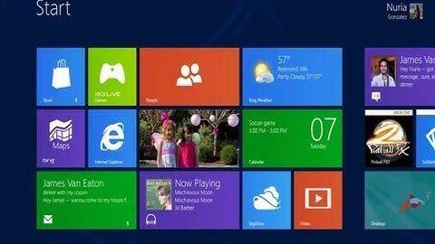 Demo Windows 8 Consumer Preview en el MWC 2012