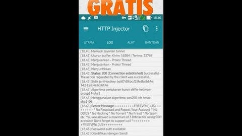 Cara Memakai Http Injector Untuk Internet Gratis