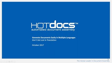 Multi language templates