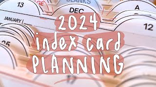 How I Plan 2024 with Index Cards (Functional Planner) screenshot 1