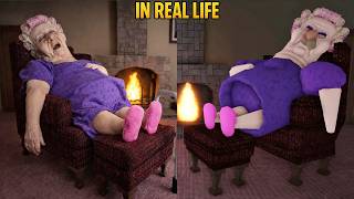 Grumpy Gran En La Vida Real Asustador Obby - Nueva Actualización Roblox Todos Los Jefes