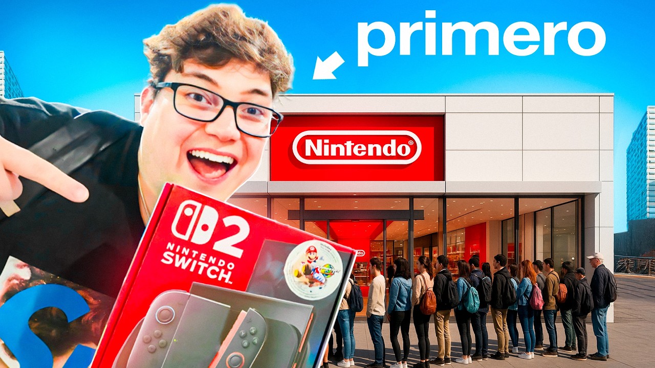 Fui el PRIMER Argentino en tener la NINTENDO SWITCH 2