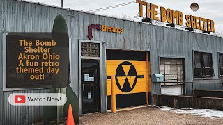 Tour The Bomb Shelter with me. A vintage wonderland in Akron, Ohio. #disabledtravel #ohiotravel