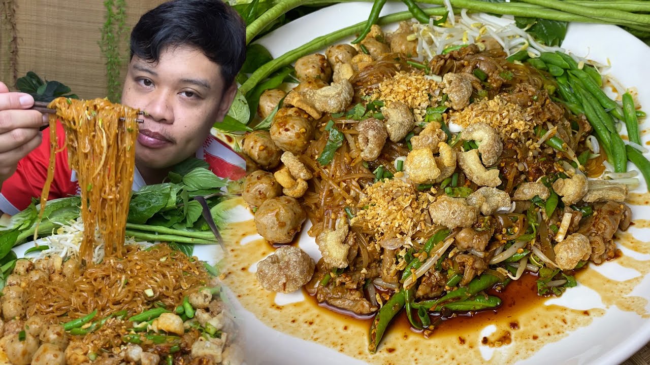ก๋วยเตี๋ยวคลุก(แห้ง)ซอสทำเองตามสูตรที่เคยเปิดร้าน#อ๋องแอ๋งฮั่นแน้ว 