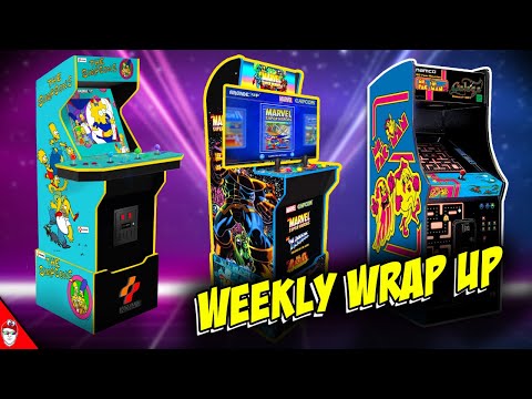 Arcade1up - Weekly Wrap up - Simpson, HDMI Out, Ms Pacman from Console Kits