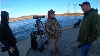 My visit to Conowingo Dam ,checking out all the photographers and their monster camera's. wow !!!