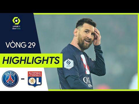 Highlights PSG - Lyon l Messi Mbappe tịt ngòi, PSG lại nhận kết đắng tại Ligue 1