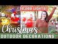 Christmas 🎄 Outdoor Decor | Front Yard Christmas Decorations | DIY Outside Decorating Ideas 2021