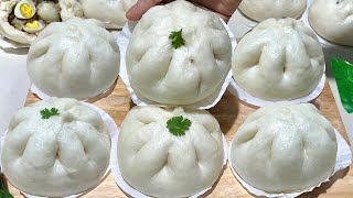 BÁNH BAO Bí quyết Ủ Bột Cái để Bánh Bao nở xốp ngon ai cũng làm được  Steamed pork buns