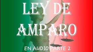 LEY DE AMPARO en Audio Parte 2