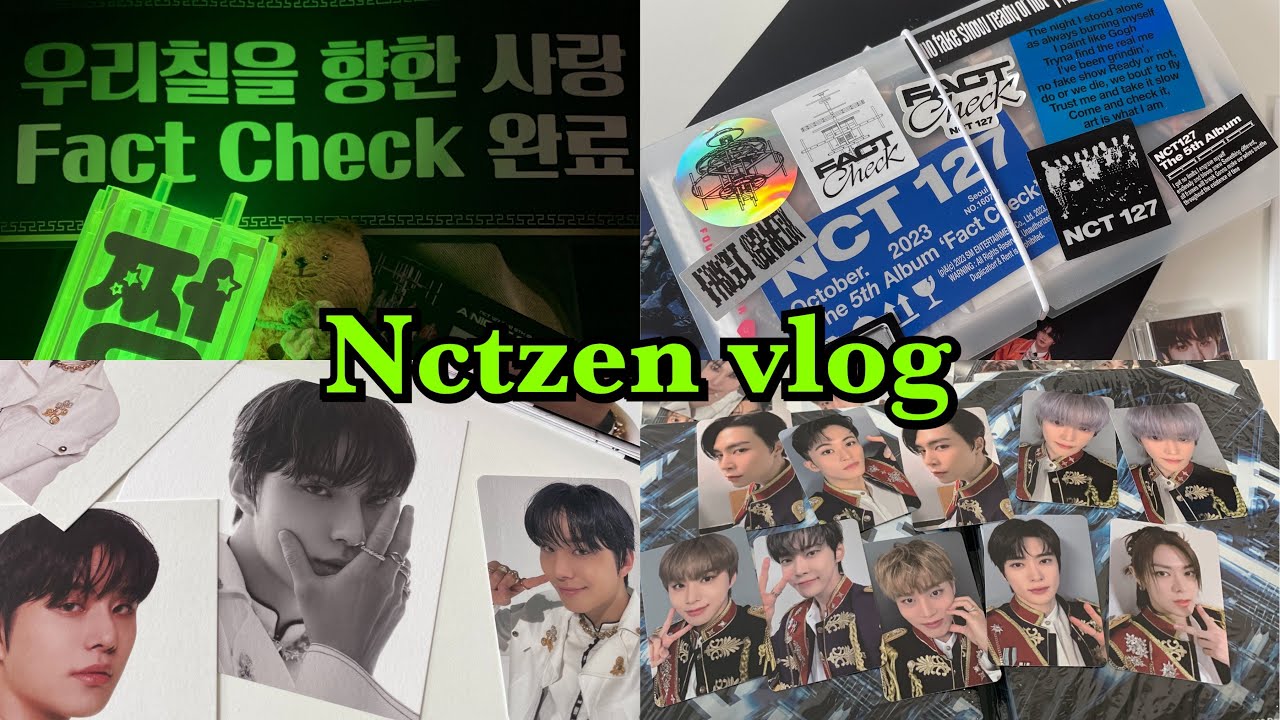 NCT 127 사랑하는 거 팩트체크 완료  ✔️ • 시즈니 브이로그 • 앨범깡 • 준등기깡 • 택배깡 • 쇼케이스