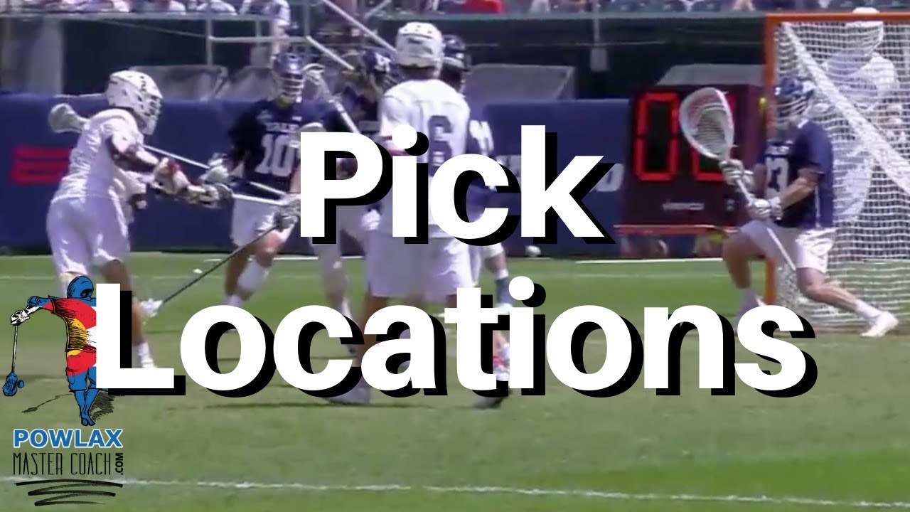 Pick Locations Lacrosse POWLAX YouTube