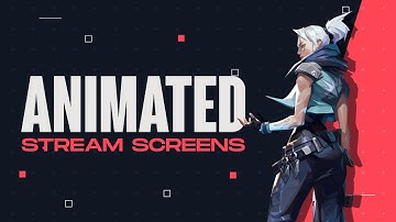 [FREE PRESETS] How to Create Animated VALORANT Screens for Streaming! (in After Effects)
