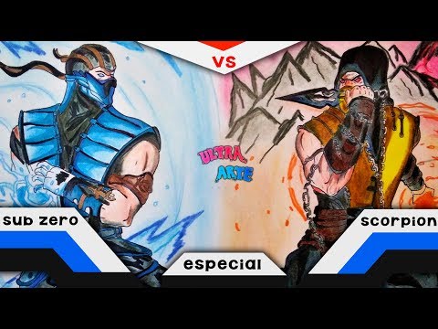 How To Draw Scorpion Mortal Kombat Myhiton