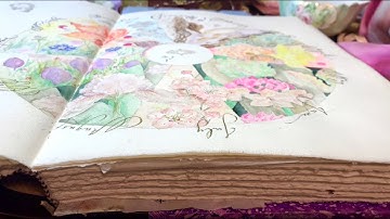 Painting a Year’s Worth of Flowers! ✨ Garden Party Phenology Wheel 🎁