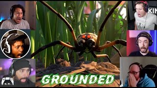 Gamers React to the First Spider Attack | Grounded screenshot 2