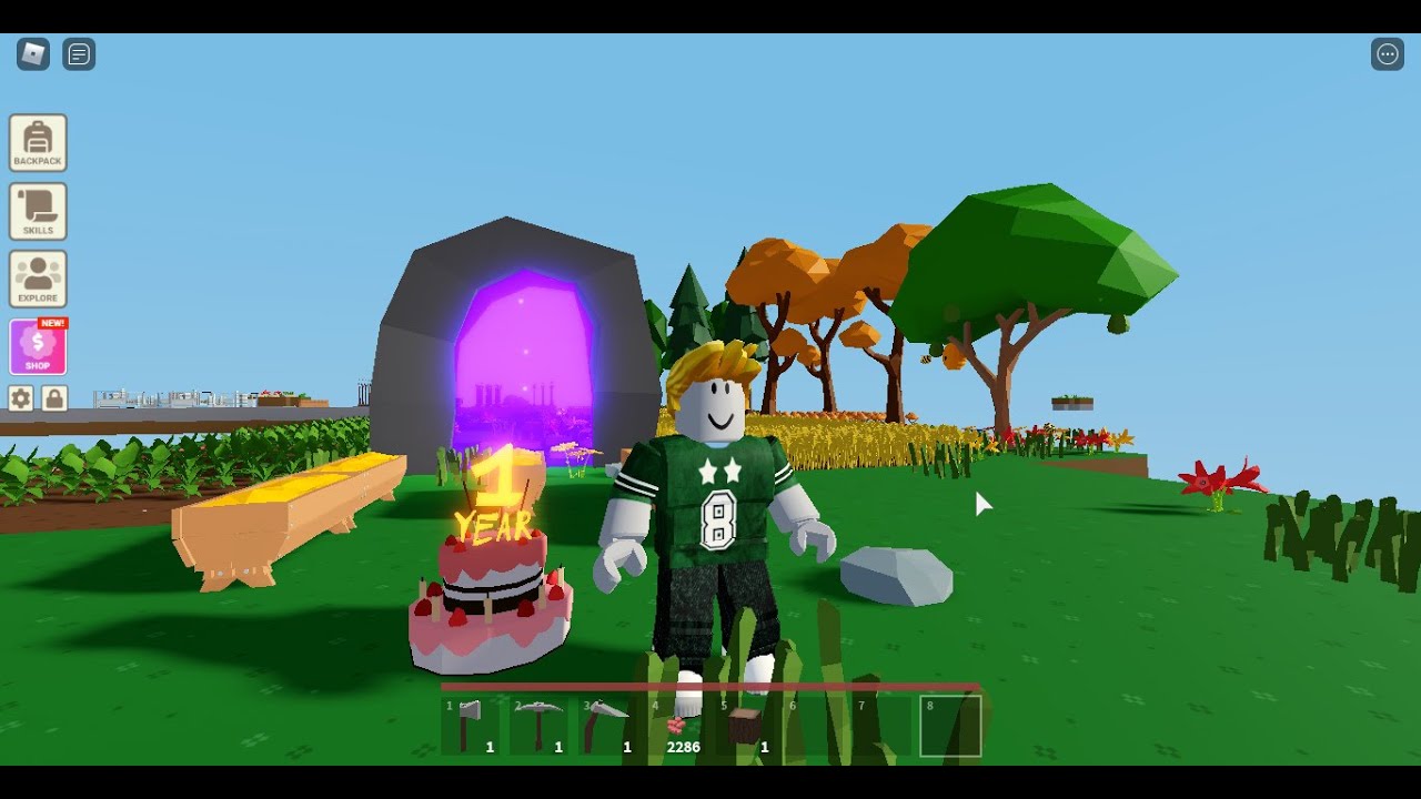 Roblox Islands Get Islands Anniversary Cake For Celebrate One Year Of 