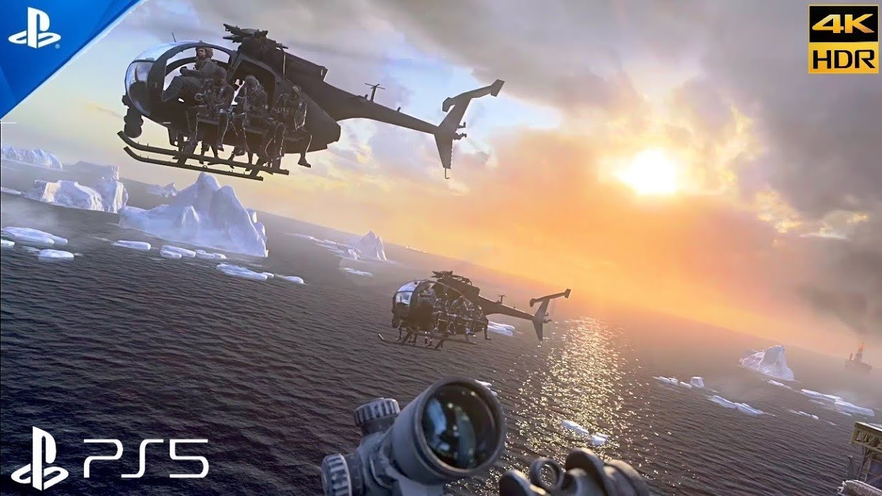 Call of duty modern warfare 2 Remastered(PS5) Ultra Realistic Graphics 4k 60Fps HDR Gameplay