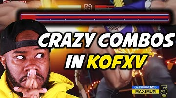 Crazy High Damage Combos In KOFXV!