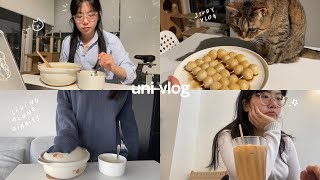 UNI VLOG 🍡 Week in the life of a dental student, what i eat, living alone by mary-go-round 20,047 views 2 months ago 10 minutes, 14 seconds