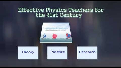 MOE -Handbook for teaching secondary physics launch video